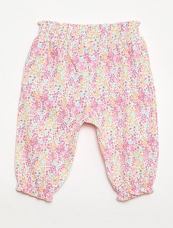 Pantaloni Sarouel in jersey di cotone