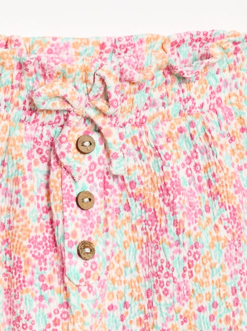 Pantaloni Sarouel in jersey di cotone - Kiabi