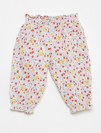 Pantaloni Sarouel in jersey di cotone