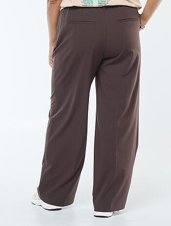 Pantaloni sartoriali a vita alta e taglio ampio / wide leg