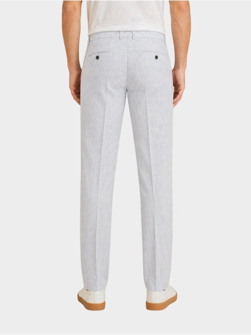 Pantaloni semplici in cotone, lino e poliestere - Kiabi