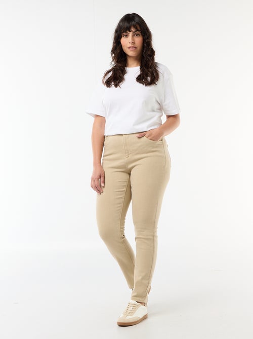 Pantaloni skinny a vita alta - Kiabi