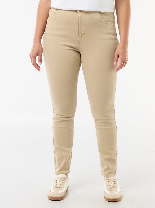 Pantaloni skinny a vita alta - Kiabi