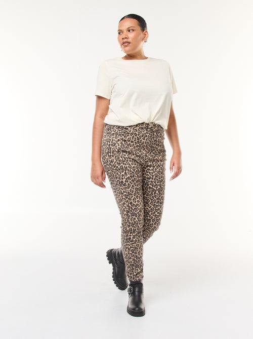 Pantaloni skinny a vita alta - Kiabi