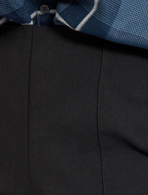 Pantaloni skinny a vita alta - nero - Kiabi - 12.00€