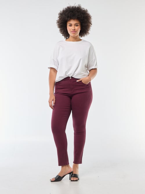 Pantaloni skinny a vita alta - Kiabi
