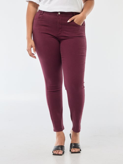 Pantaloni skinny a vita alta - Kiabi