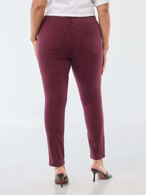 Pantaloni skinny a vita alta - Kiabi