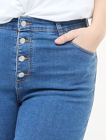 Pantaloni skinny a vita molto alta - L30