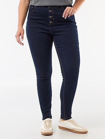 Pantaloni skinny a vita molto alta - L30
