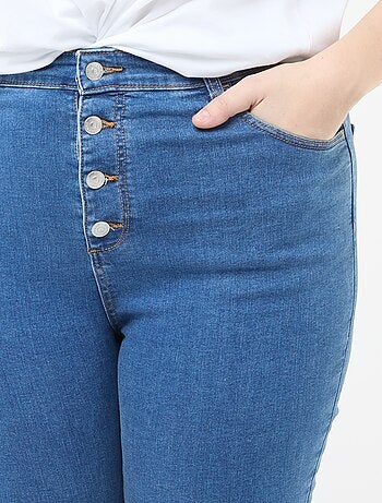 Pantaloni skinny a vita molto alta - L32