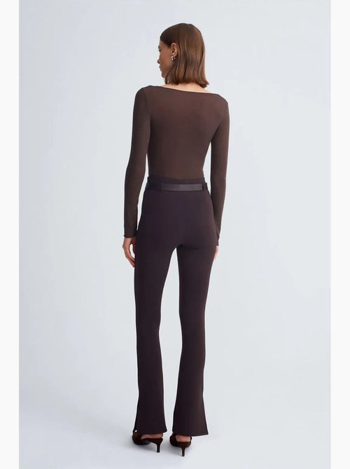 Pantaloni skinny a zampa con cintura dilvin - Kiabi