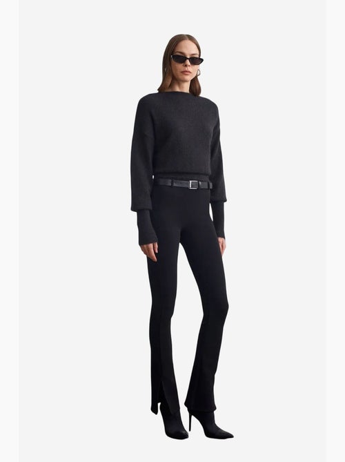 Pantaloni skinny a zampa con cintura dilvin - Kiabi
