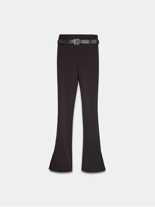 Pantaloni skinny a zampa con cintura - Kiabi Pantaloni skinny a zampa con cintura - Kiabi