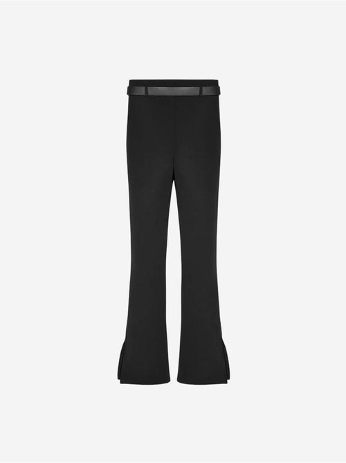 Pantaloni skinny a zampa con cintura - Kiabi Pantaloni skinny a zampa con cintura - Kiabi