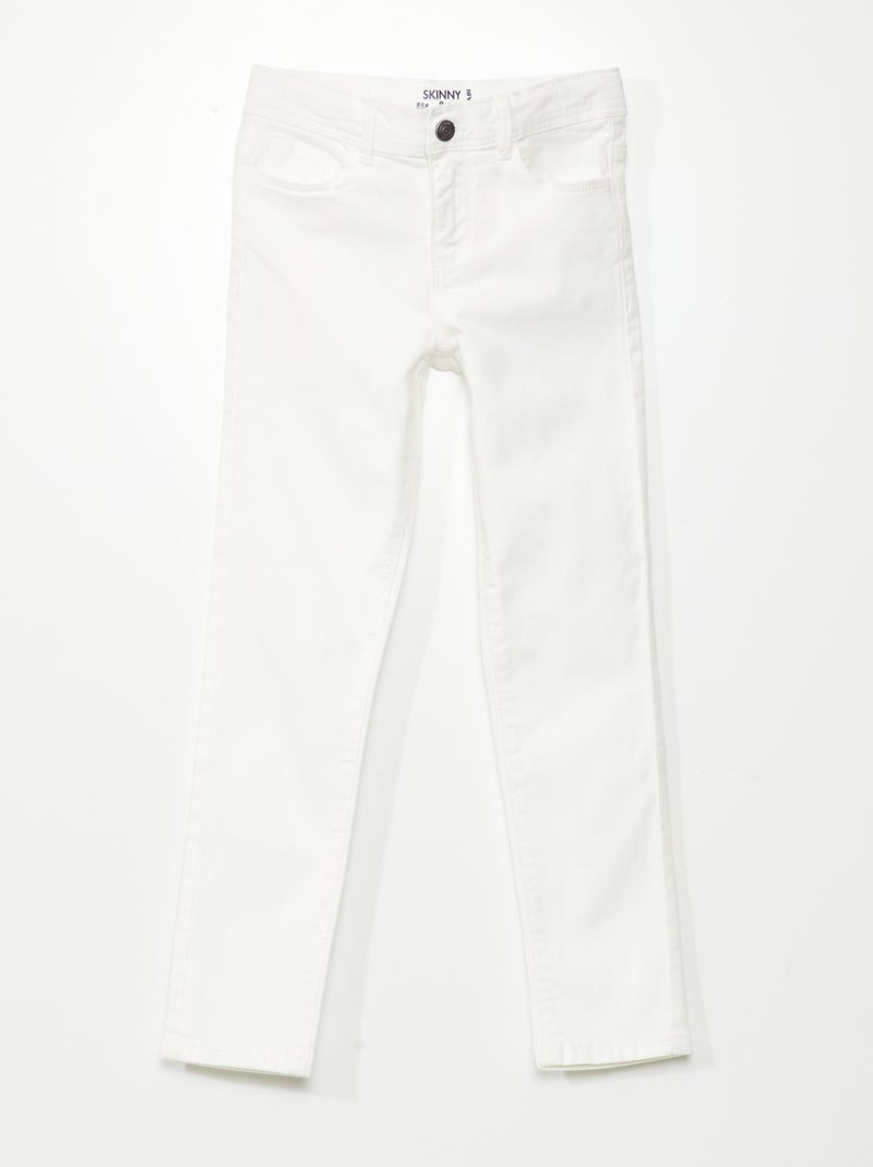 Pantaloni skinny BIANCO - Kiabi