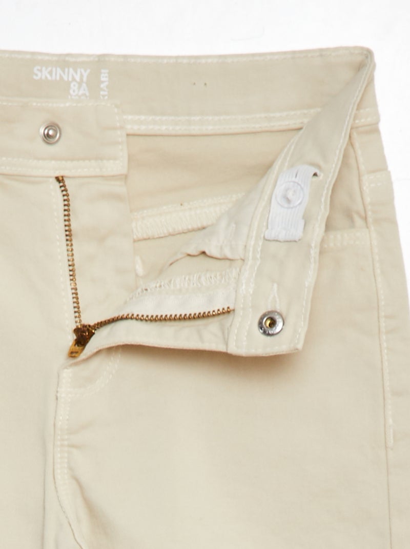 Pantaloni skinny BIANCO - Kiabi