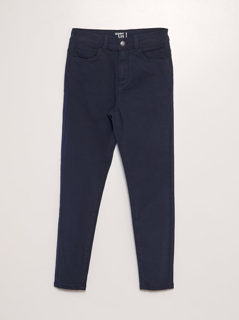 Pantaloni skinny blu - Kiabi