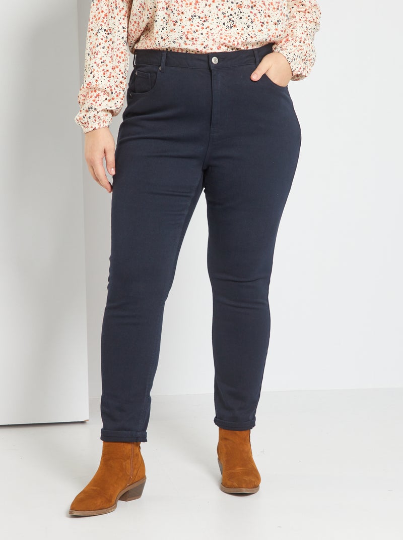 Pantaloni skinny blu - Kiabi