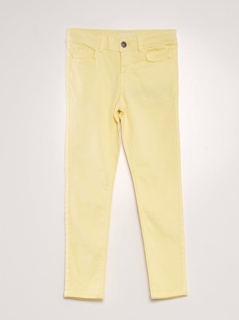 Pantaloni skinny GIALLO - Kiabi