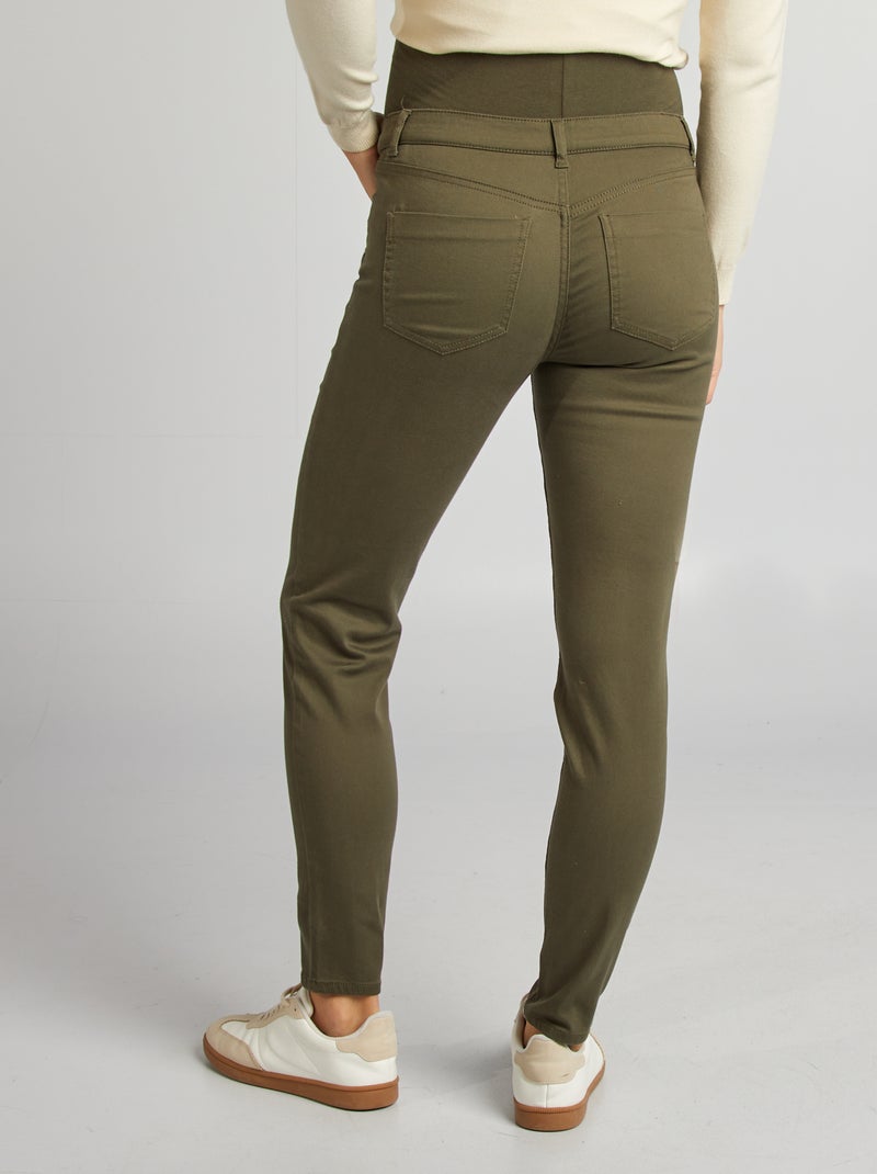 Pantaloni skinny pantaloni premaman - KAKI - Kiabi