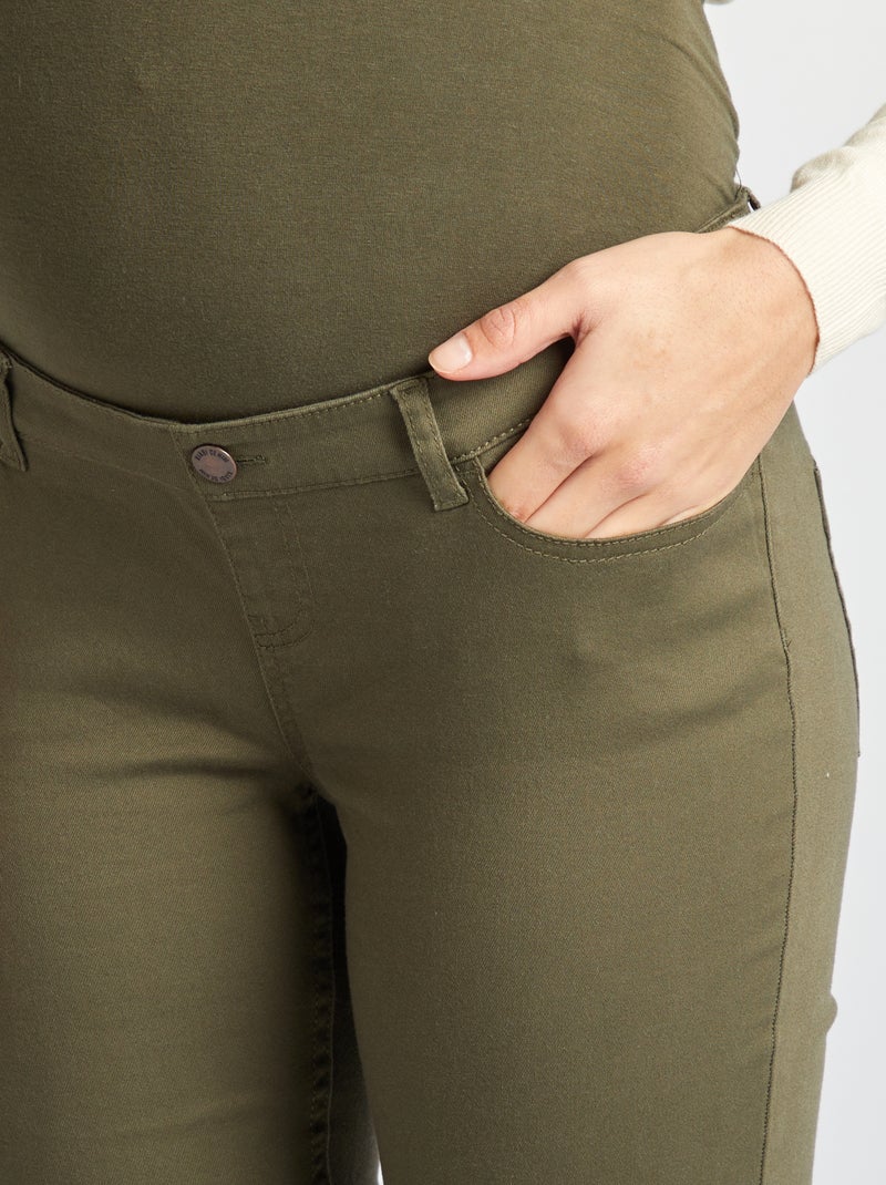 Pantaloni skinny pantaloni premaman - KAKI - Kiabi
