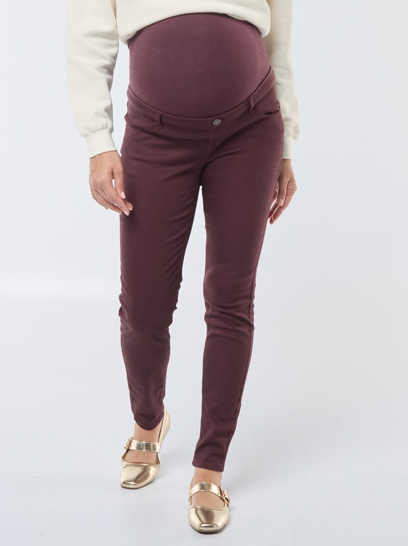 Pantaloni skinny pantaloni premaman - Viola - Kiabi