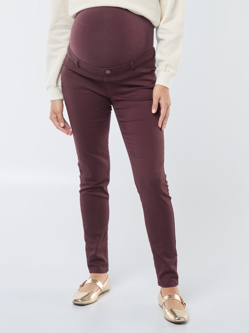 Pantaloni skinny pantaloni premaman - Viola - Kiabi