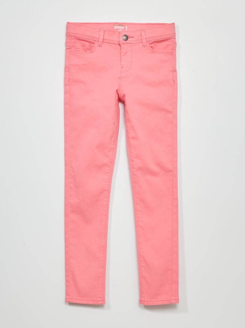 Pantaloni skinny rosa - Kiabi