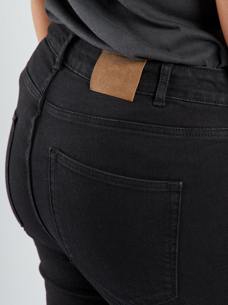 Pantaloni skinny stretch - 5 tasche - L30 NERO - Kiabi