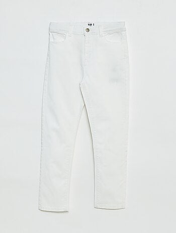 Pantaloni slim - modello aderente a 4 tasche