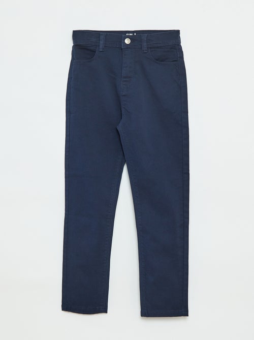 Pantaloni slim - modello aderente a 4 tasche - Kiabi