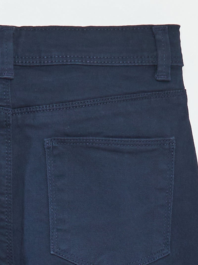 Pantaloni slim - modello aderente a 4 tasche blu - Kiabi