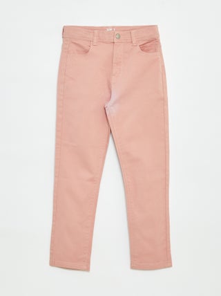 Pantaloni slim - modello aderente a 4 tasche