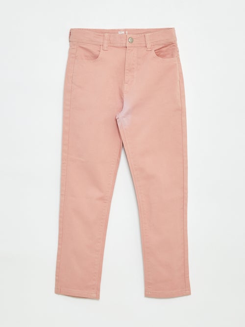 Pantaloni slim - modello aderente a 4 tasche - Kiabi