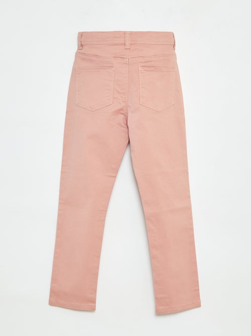 Pantaloni slim - modello aderente a 4 tasche - Kiabi