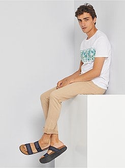 Pantaloni slim 5 tasche twill - Kiabi