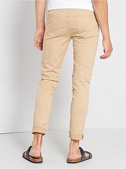 Pantaloni slim 5 tasche twill - Kiabi