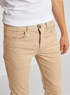 Pantaloni slim 5 tasche twill - Kiabi