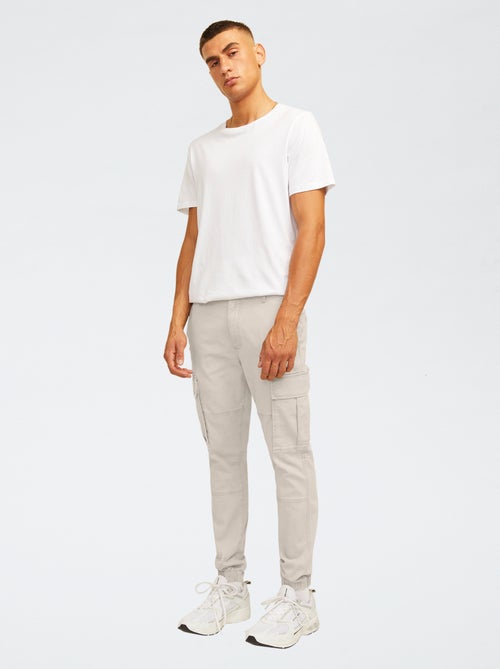 Pantaloni slim con ampie tasche 'JJ Rebel' - Kiabi