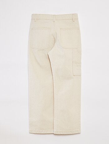 Pantaloni slim con vita regolabile