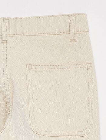 Pantaloni slim con vita regolabile