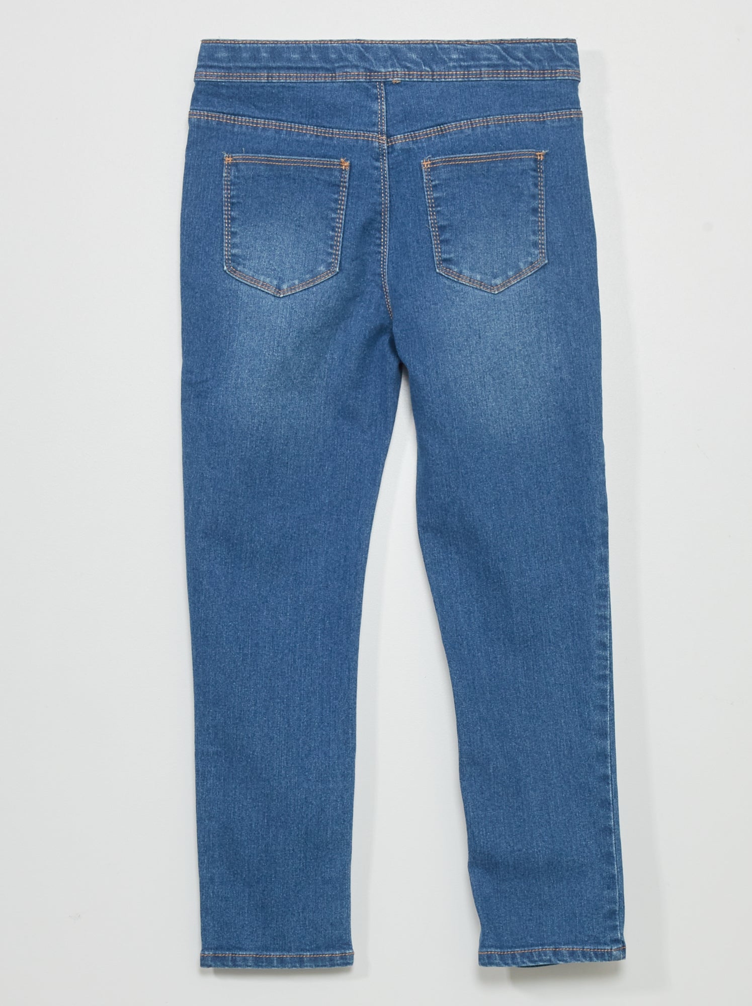 Jeans Elasticizzati Skinny Per Bambine E Ragazze - A2Z 4 Kids - Blu Medio - Taglie 5-13 Anni
