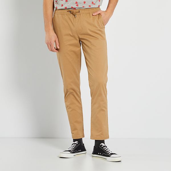 pantaloni slim fit uomo