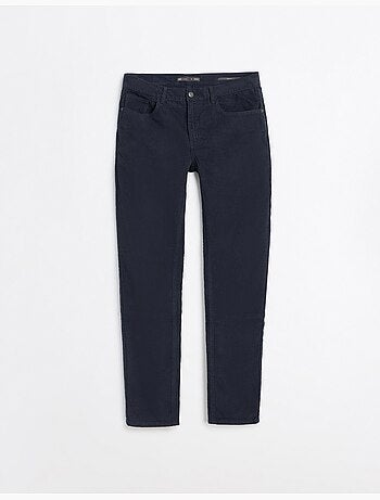 Pantaloni slim-fit in velluto a coste, mo fashion