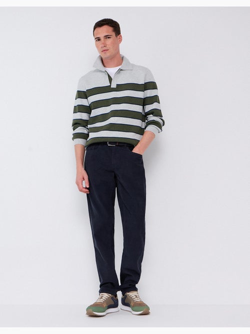 Pantaloni slim-fit in velluto a coste, mo fashion - Kiabi