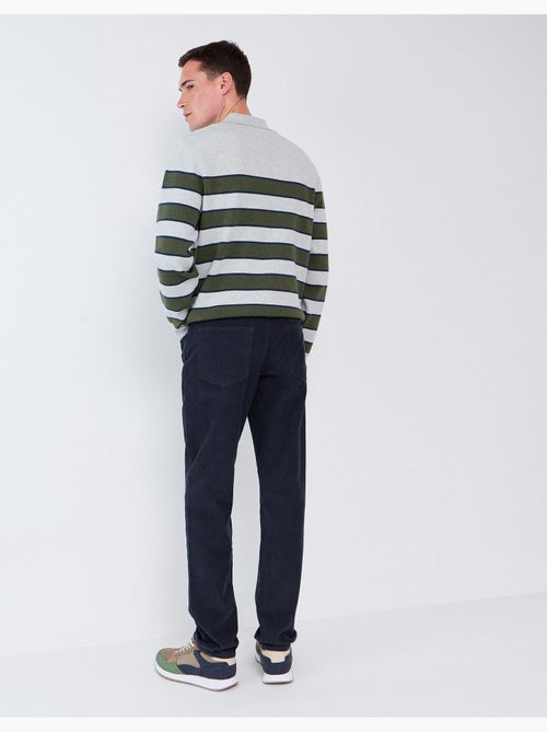 Pantaloni slim-fit in velluto a coste, mo fashion - Kiabi