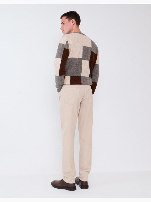 Pantaloni slim-fit in velluto a coste, mo fashion - Kiabi Pantaloni slim-fit in velluto a coste, mo fashion - Kiabi