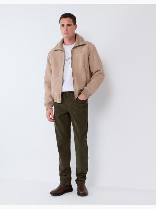 Pantaloni slim-fit in velluto a coste, mo fashion - Kiabi Pantaloni slim-fit in velluto a coste, mo fashion - Kiabi