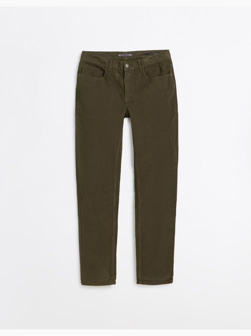 Pantaloni slim-fit in velluto a coste, mo fashion - Kiabi Pantaloni slim-fit in velluto a coste, mo fashion - Kiabi